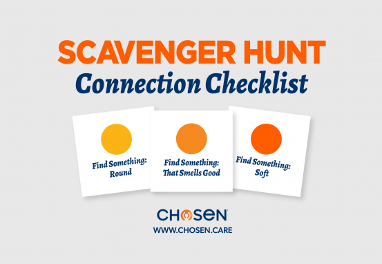 Scavenger Hunt Connection Checklist, Chosen - Adoption | Foster & Orphan Care Outreach | Mentoring